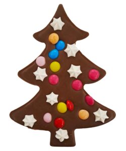 Czekolada w kształcie choinki - Słodycze Świąteczne