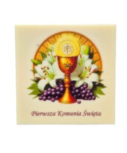 czekolada komunijna z dedykacją 1